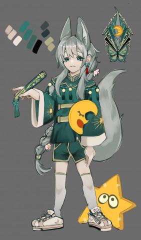 雪泡狐 - 人物立繪設計
價格:5000-8000