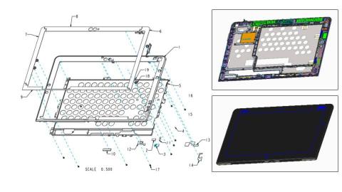 Dylan Yang - 平板爆炸圖