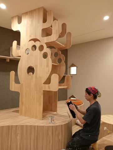 策略室內裝修事業群 - 樹狀頂天貓跳台 策略室內裝修事業群 - 樹狀頂天貓跳台