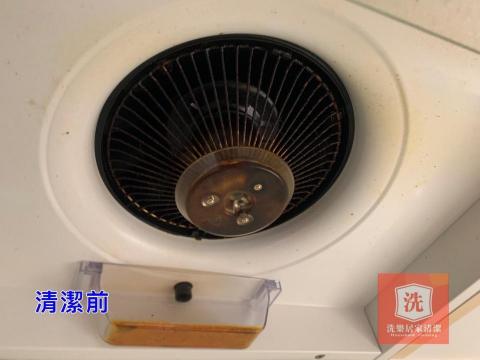 洗樂居家清潔 - 排油煙機濾網、儲油槽清潔前