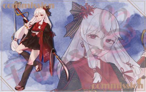 小葉 - 含武器+背景NT2200up(非商用價) 小葉 - 含武器+背景NT2200up(非商用價)