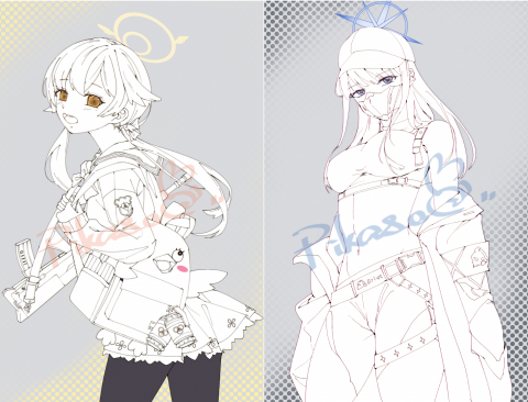 小葉 - 純線稿(簡單底色+單一上色)NT400up
 小葉 - 純線稿(簡單底色+單一上色)NT400up