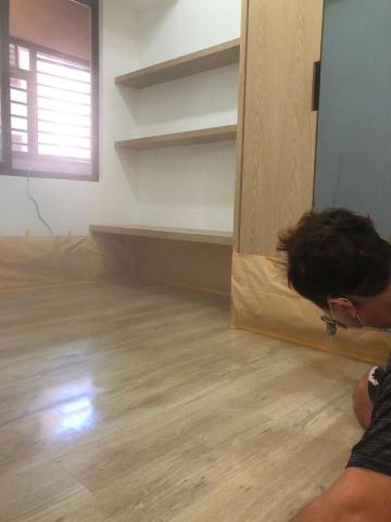 石黑建裝 - 高雄-黃小姐家-地板重新噴漆工程