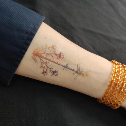 Ori插畫工作室 - 紋身插畫設計