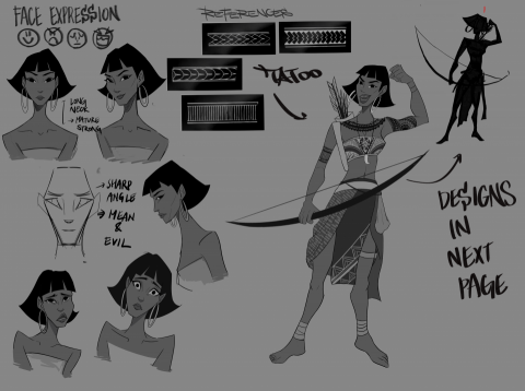 吳品萱 - 角色設計