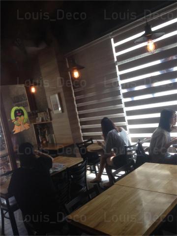 Louis_Deco - 連鎖咖啡廳_遮光調光簾 Louis_Deco - 連鎖咖啡廳_遮光調光簾