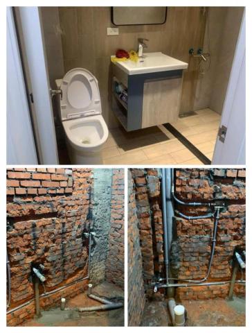 Ryan Hsieh - 鳳山  經武路 浴廁翻新
配合土水上包