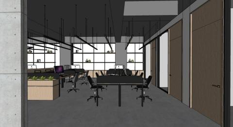 Louis - 辦公室設計/3D建模