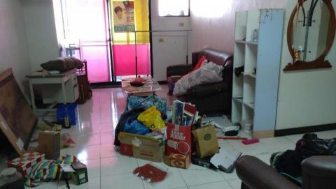 旭浪清潔有限公司 - 廢棄物整理前