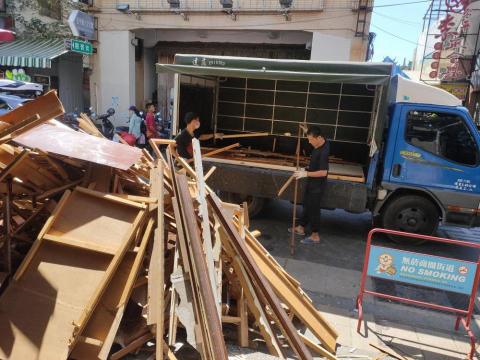 旭浪清潔有限公司 - 裝潢拆除後