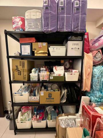 姵綺小豬-專業居家收納整理 - 收納架整理規劃後