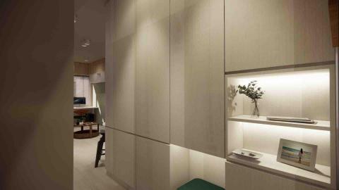 山三設計 -  基隆15坪小宅-玄關