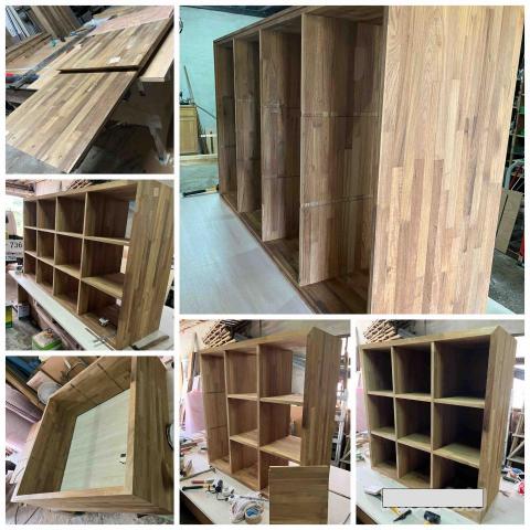 築家室內裝潢工程 - 客戶  訂製兩組 緬甸柚木全實木訂製櫃  
        柚木除了硬 就是加工難處理  
        客戶喜歡原木感 我們就訂製柚木加工
         
        做好 再請油漆刷護木漆  築家室內裝潢工程 - 客戶  訂製兩組 緬甸柚木全實木訂製櫃  
        柚木除了硬 就是加工難處理  
        客戶喜歡原木感 我們就訂製柚木加工
         
        做好 再請油漆刷護木漆