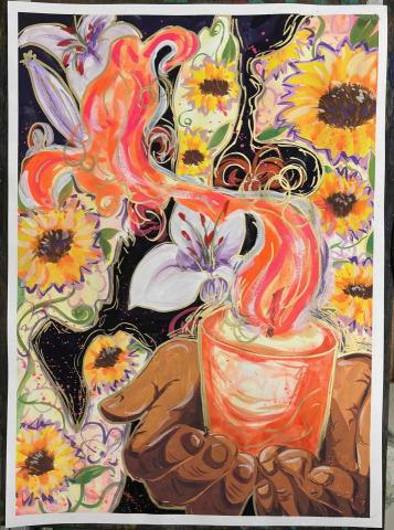 邱思蓉 - 創意表現四開練習