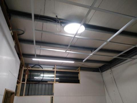 翊鋠水電油漆工程 - 輕剛架天花板施工