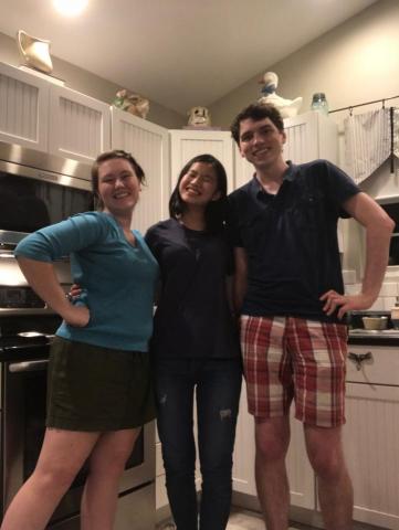 Cindy - 赴美國交換學生一年。