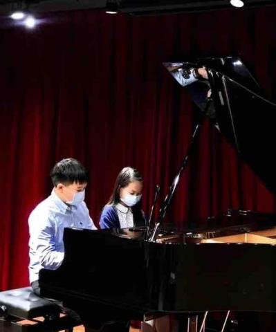 蔡老師音樂工作室 - 音樂發表會-四手聯彈