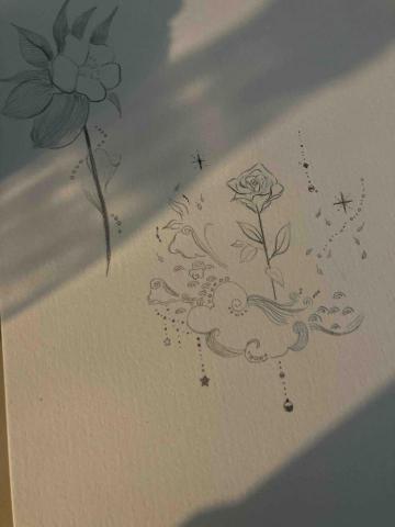 張語宸 - 圖案（代針筆、鉛筆）