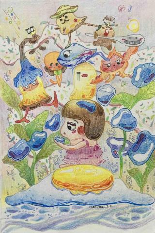 張語宸 - 色鉛筆