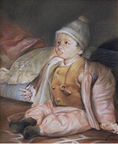 鄭延齡非凡國際藝術 - 鄭延齡粉彩作品