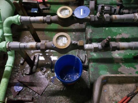 曾兆士 - 水表前止水栓脫落(施工前)