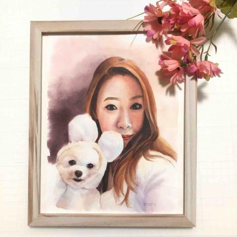 carrie0416 - 水彩委託 16開