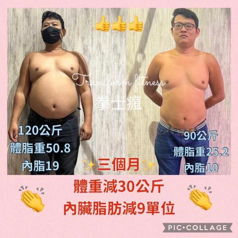 體態管理教練John - 學員效果3