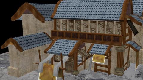 張小姐工作室 - 遊戲場景3D圖