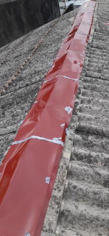 林文景 - 老舊石綿瓦破損漏水