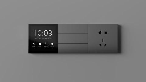 智慧住宅 - 電燈兩迴路開關
語音控制
溫溼度顯示
互動式操作
