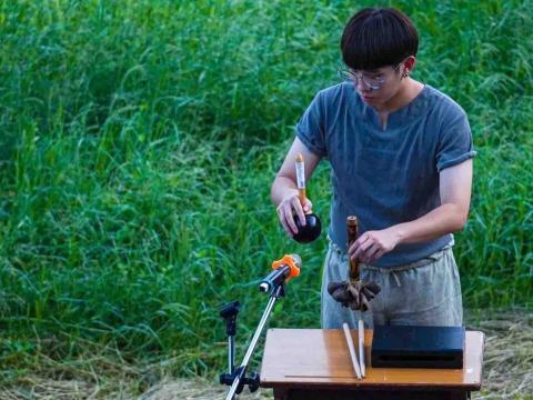 陳佳駒🥁爵士鼓🪘打擊樂教學🎶 - 台東與舞團戶外演出