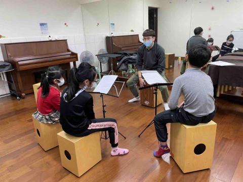 陳佳駒🥁爵士鼓🪘打擊樂教學🎶 - 木箱鼓團體課