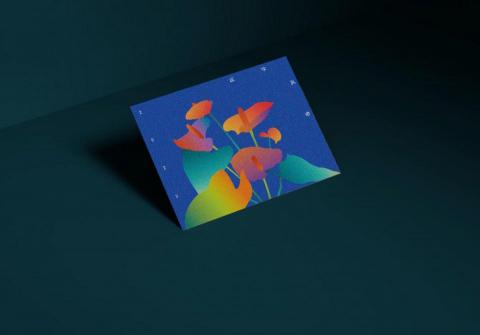 傅文德 - 新年賀卡