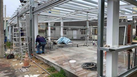 凌暘營造 -  鋼骨結構施工