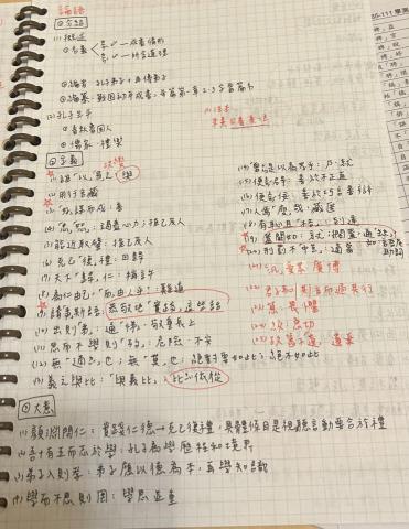 劉芸 - 國文筆記 學測國文頂標