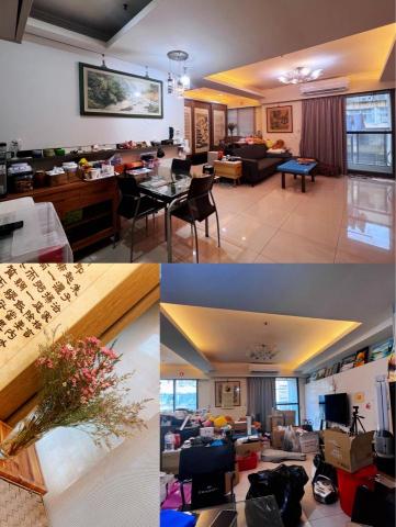 愛麗絲收納整理工作室 - 需要橫著走路的客廳，做了部份的捨棄，空間出來了，留下需要的進行分類、櫃內收納，現在走路有風。