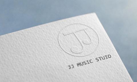 蔡佩琪 - LOGO與名片設計-JJ MUSIC STUIO