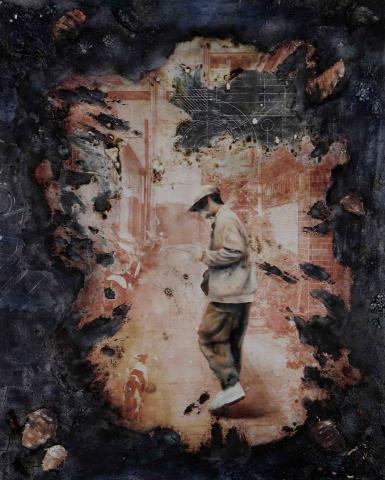 黃品睿 -  複合媒材油畫