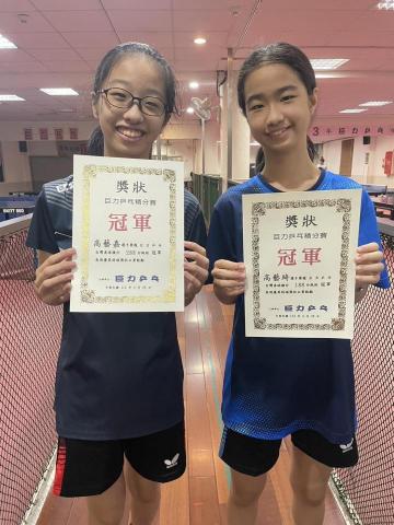 「魅筆藝創」Michael郭教練&Abby陳教練 - 培訓優秀可愛的Twims 姐妹學生獲得雙冠軍 「魅筆藝創」Michael郭教練&Abby陳教練 - 培訓優秀可愛的Twims 姐妹學生獲得雙冠軍