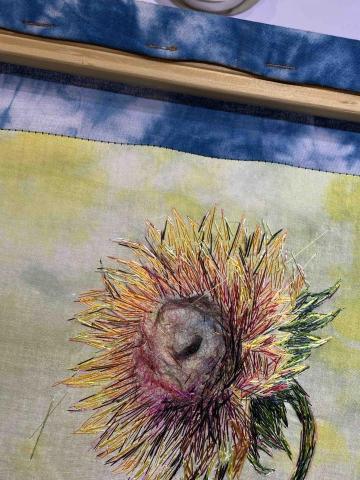 陳愛琼 工藝教學 - 亂針繡 陳愛琼 工藝教學 - 亂針繡