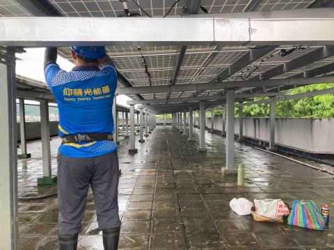仰晴光能源科技 - 仰晴光太陽光電維運
仰晴光太陽能模組巡檢、維修
仰晴光太陽能面板螺絲鎖固 仰晴光能源科技 - 仰晴光太陽光電維運
仰晴光太陽能模組巡檢、維修
仰晴光太陽能面板螺絲鎖固
