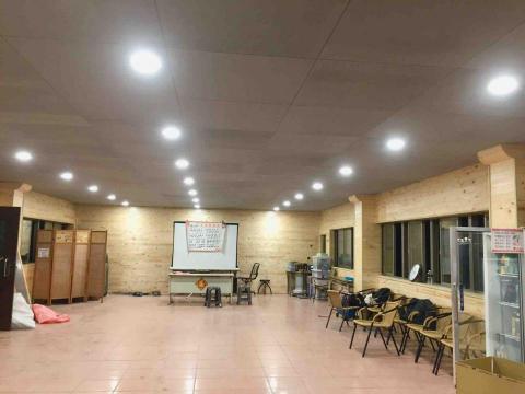 木鳥小築 - 新北市烏來區泰雅巴萊部落村田天花壁面完工照