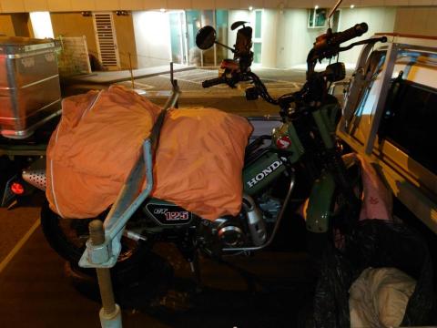 Mr.藍 - Honda ct125 救援