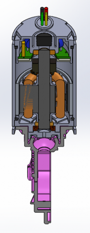 劉佳靜 - 配合專家設計繪製的防水座椅馬達
