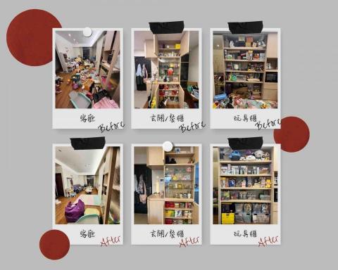 80/20 LifeOrg｜美好生活．整理術 - 客廳/玄關/餐廚/玩具 系統櫃整理