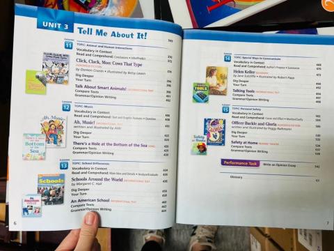 徐皓茹 - 國小全美語課程參考教材（美國公立小學課本）