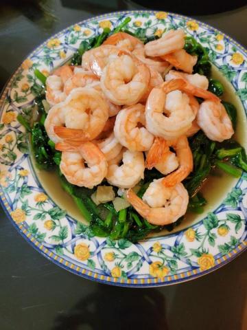 李岫霙 - 豆苗蝦仁