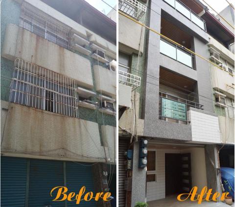 竟禾室內裝修有限公司 - 隱身在市區的小巷中，退縮陽台塑造出低調慢活的生活品質