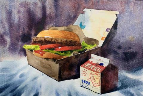 專業美術教學 - 水彩