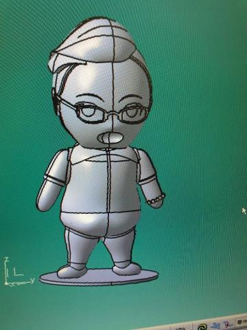 小葉子 - 2D公仔轉3D